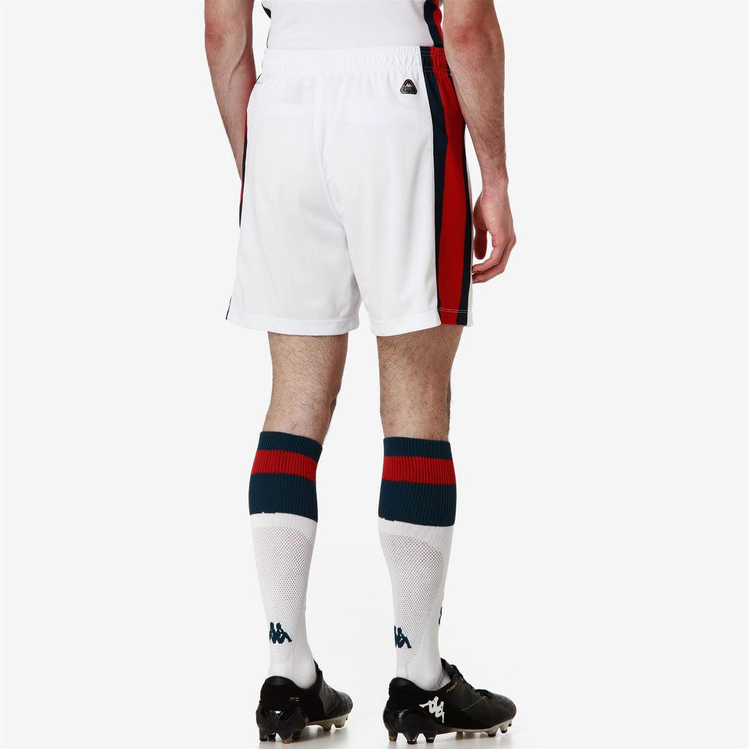 Pantaloni Sportivi da Calcio Uomo Rossi e Bianchi con Protezione Hydro-Way main