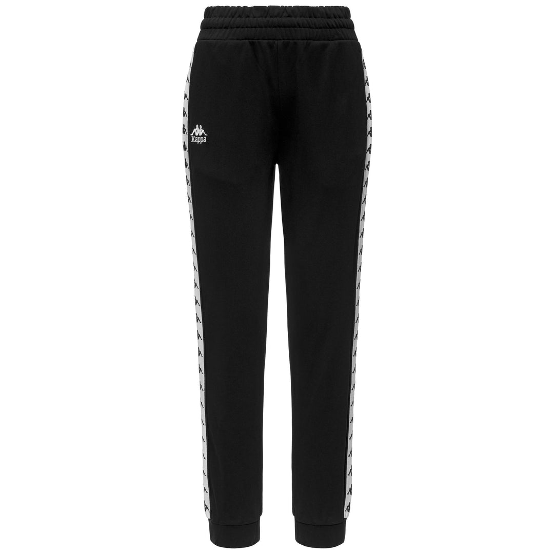Pantalon de sport noir pour femme, coupe classique, en molleton français 01
