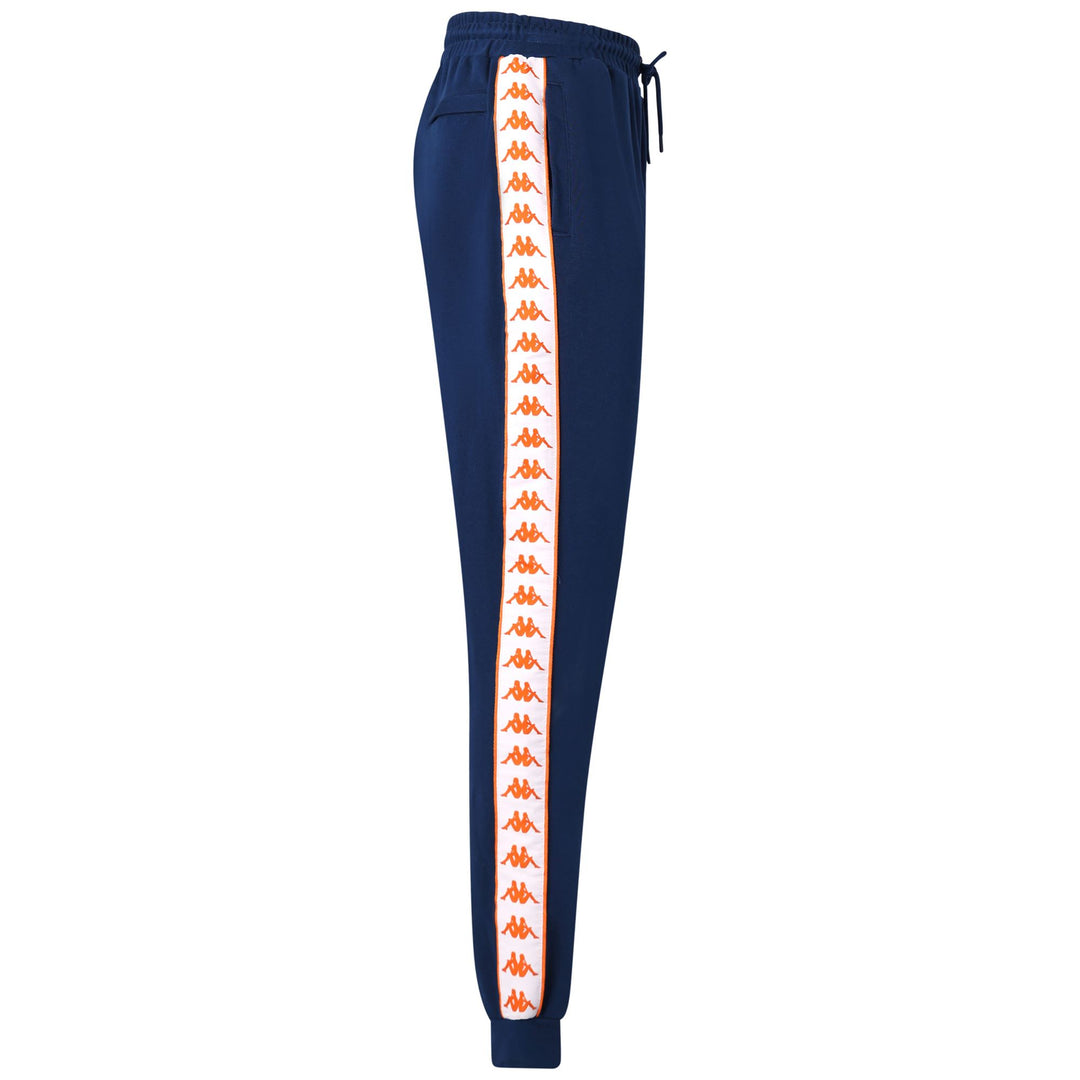 Pantaloni sportivi da uomo blu comfort fit in French Terry main