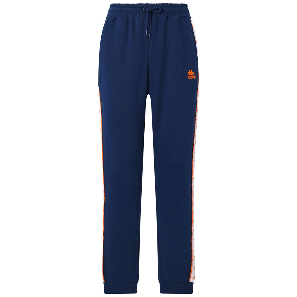 Pantaloni sportivi da uomo blu comfort fit in French Terry 02