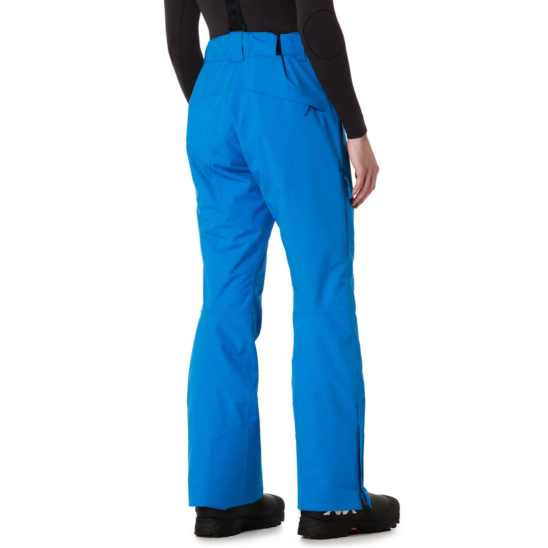 Brilliant Blue Men's Waterproof Ski Pants with Padding main