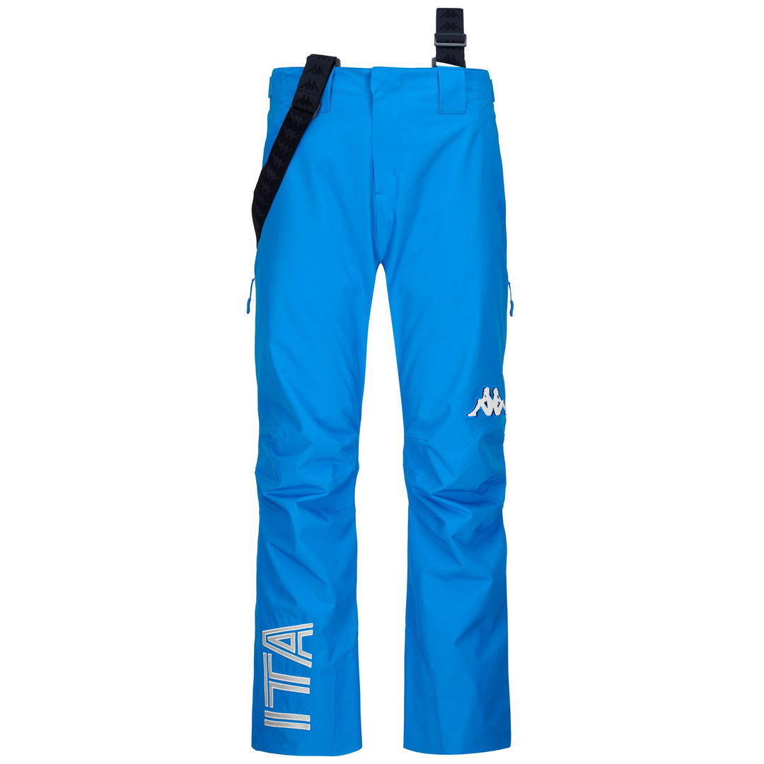 Brilliant Blue Men's Waterproof Ski Pants with Padding main