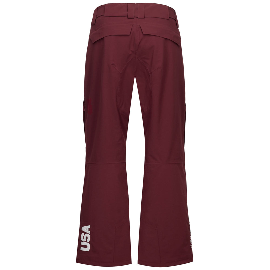 Red Unisex Regular Fit Waterproof Snowboard Trousers main