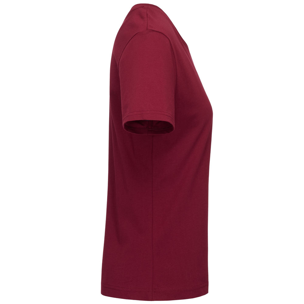 Red Women's Jersey T-Shirt with Omini Logo 02