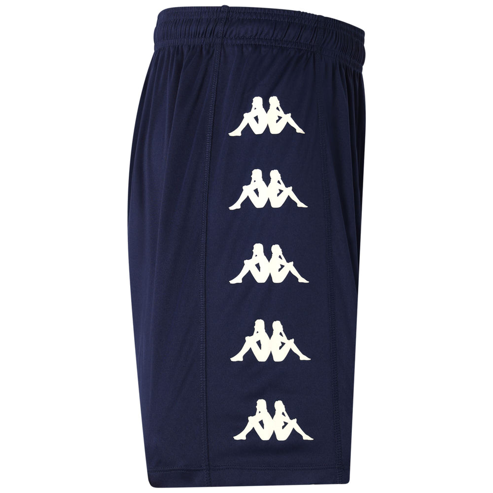 Marine blue Men's Sport Training Shorts with Elastic Drawcord 02