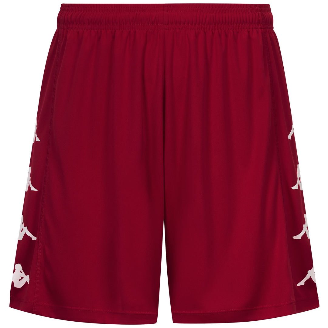 Red Men's Kappa Sport Training Shorts with Drawcord 01