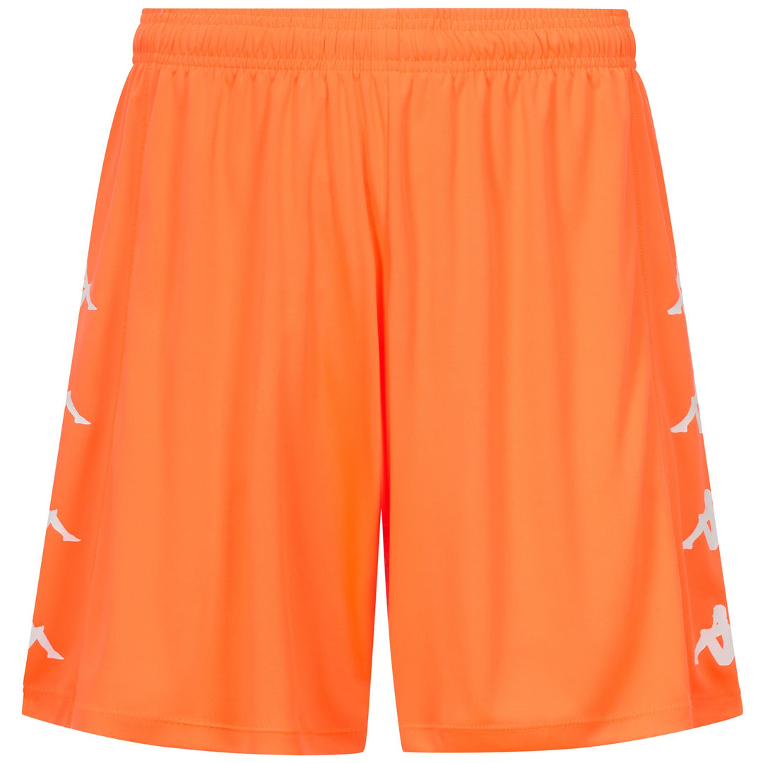 Orange Men's Kappa Training Soccer Shorts with Side Insert 01