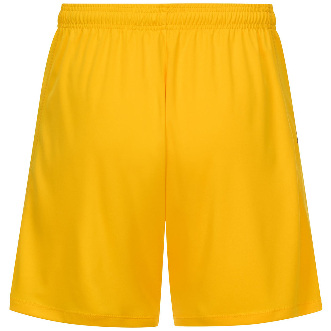 Pantalones cortos de fútbol de entrenamiento para hombre en amarillo diente de león main