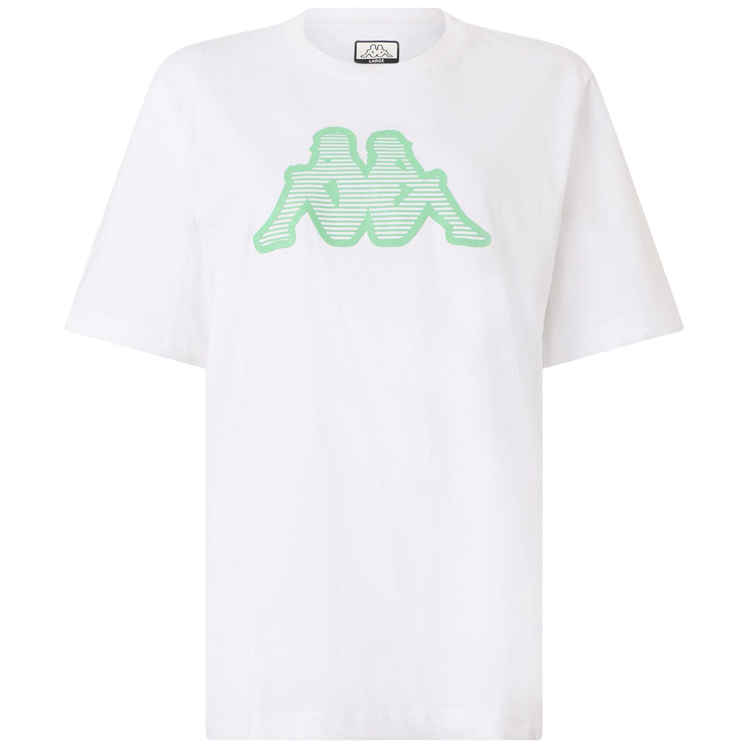 T-Shirt Sportiva Uomo Grigia Bianca con Stampa Grafica 01