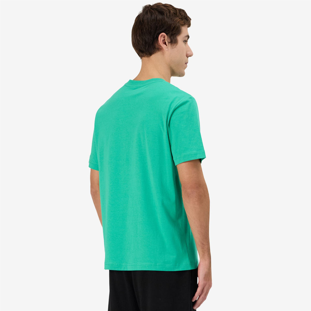 T-Shirt Sportiva Uomo Verde Blarney con Stampa Grafica main