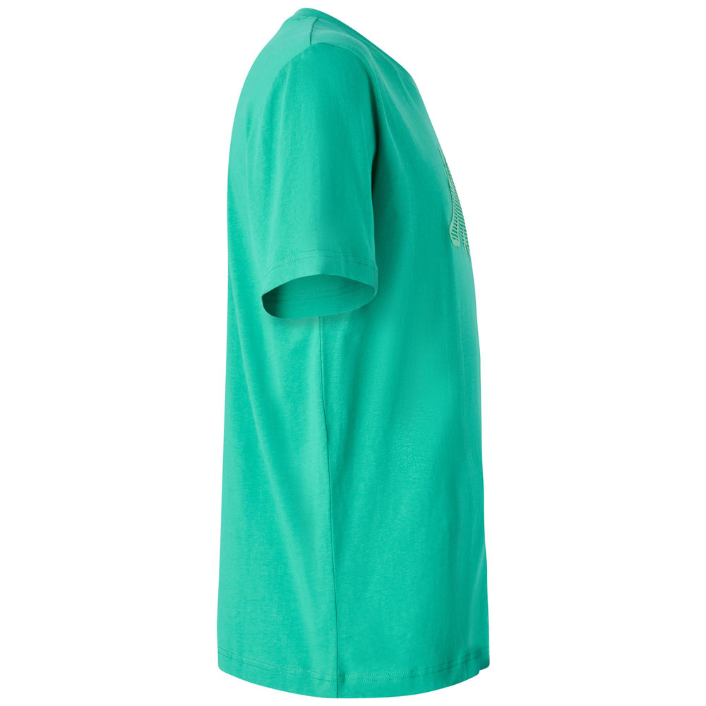 T-Shirt Sportiva Uomo Verde Blarney con Stampa Grafica 02