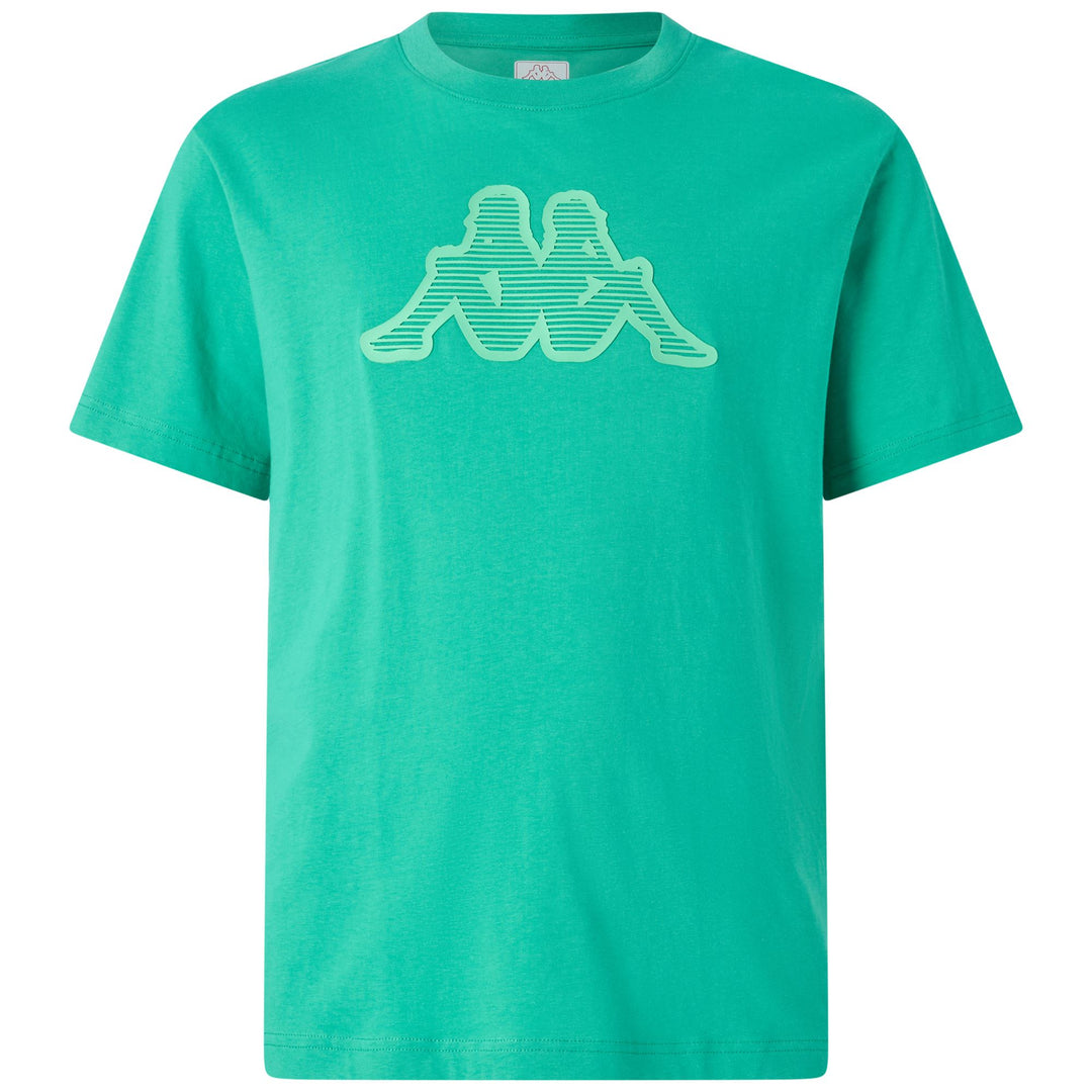 T-Shirt Sportiva Uomo Verde Blarney con Stampa Grafica 01