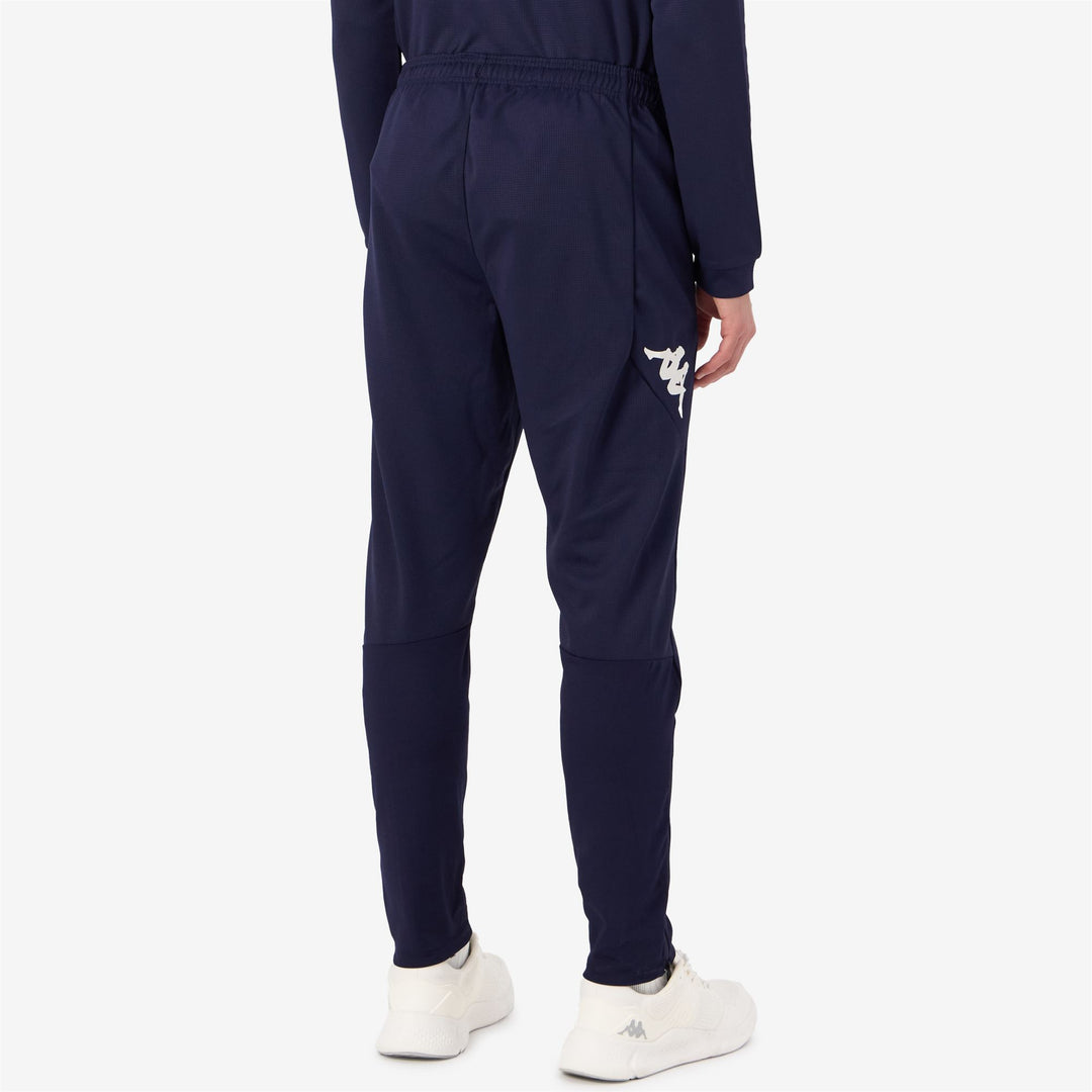 Blue marine Men's Slim Fit Training Pants with Compression Inserts main