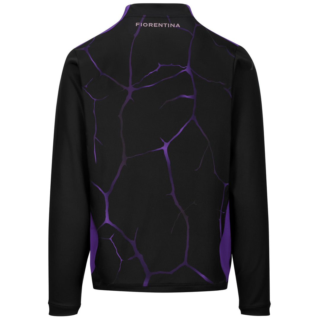 Black Violet Men's Football Training Fleece Jumper with Hydro-Way Protection main