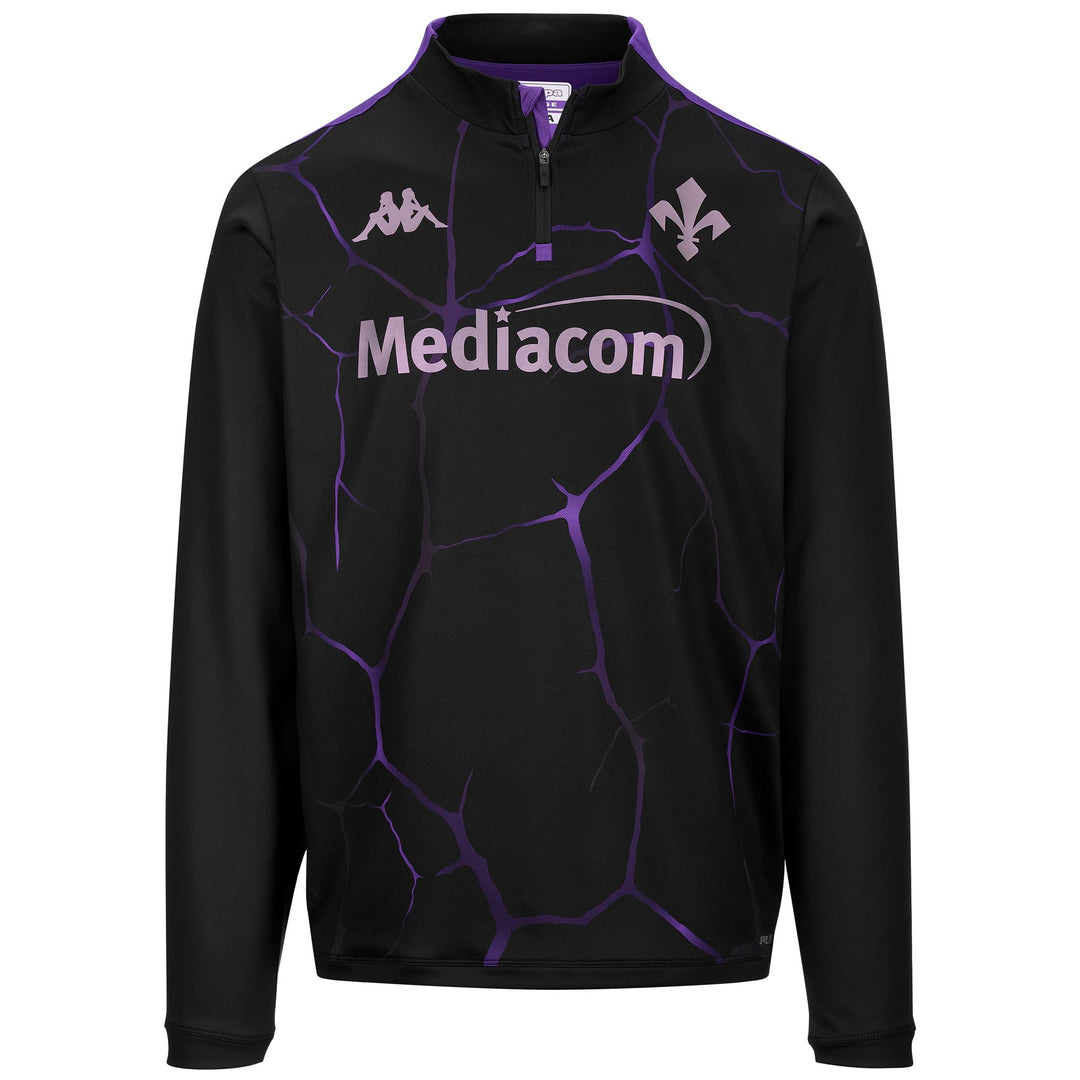Men's Black Slim Fit Deportivo de La Coruña Football Training Jumper 01