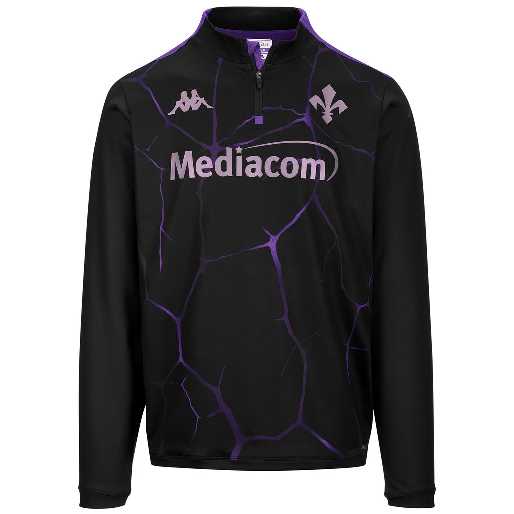 Fleece Man ABLASPRE PRO 8 FIORENTINA Jumper Black-Violet Indigo