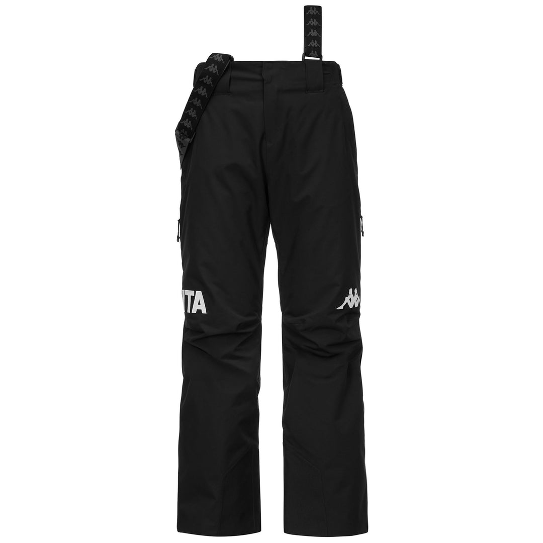 Black Men's Slim Fit Ski Pants with Waterproof Protection 01