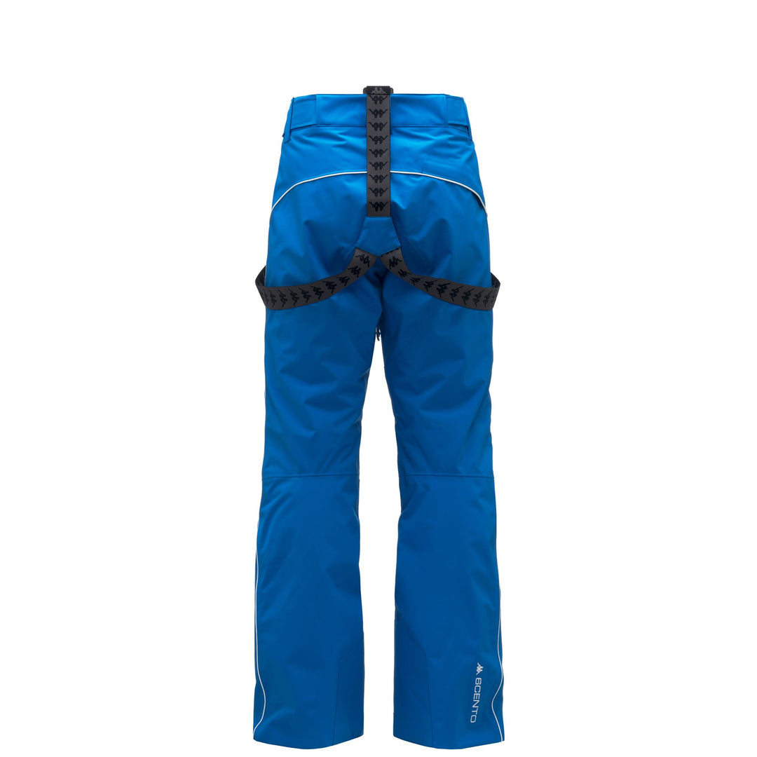 Pantaloni sportivi imbottiti da uomo blu brillante con protezione dall'acqua main