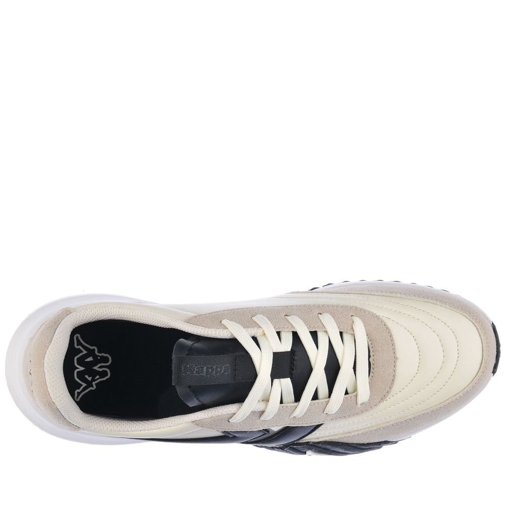 White unisex Low Cut Sneakers with Memory Foam Insole 02