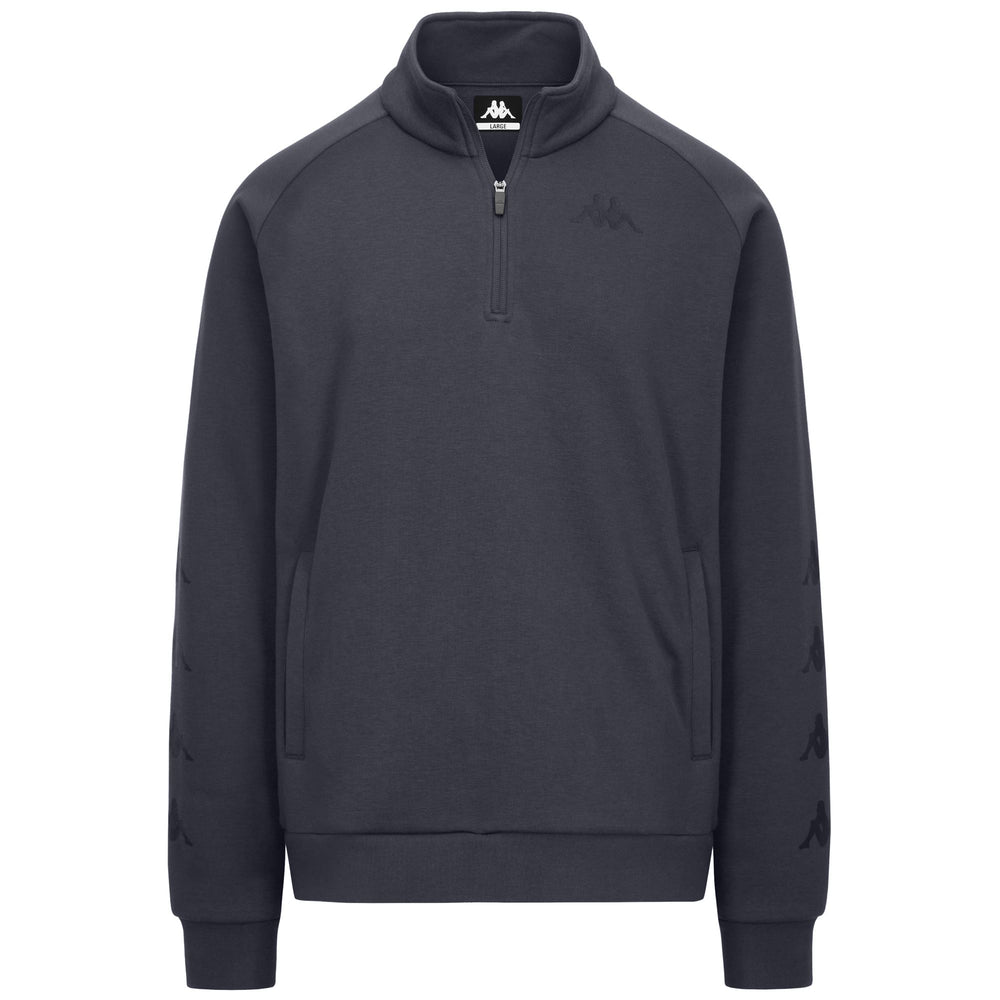 Grey Men's Regular Fit Fleece Pullover for Training 02