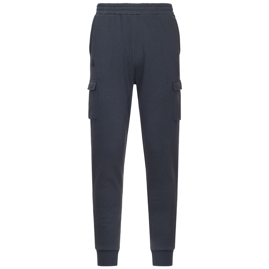 Grey Men's Regular Fit Cargo Pants in Brushed Fleece main