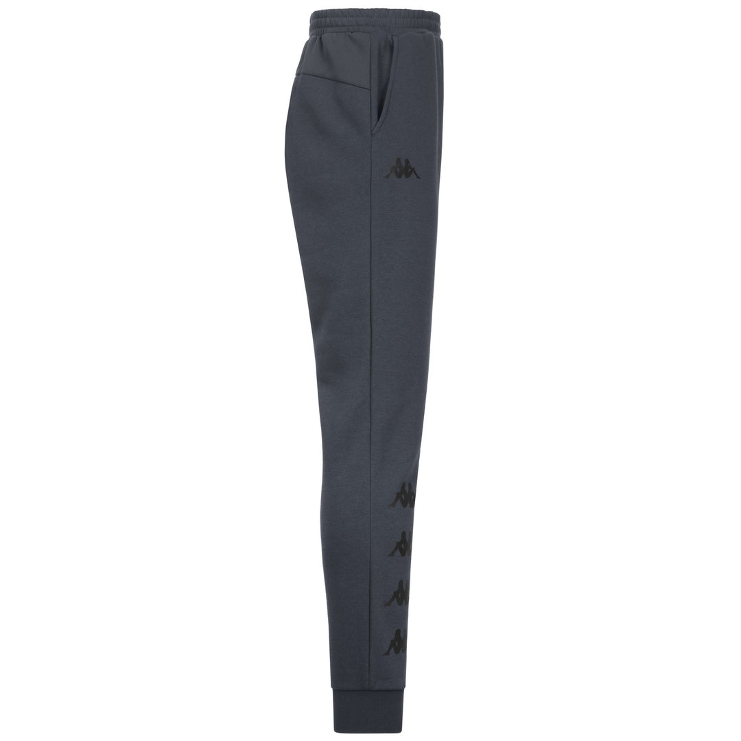 Grey Men's Slim Fit Sport Trousers in Brushed Fleece main