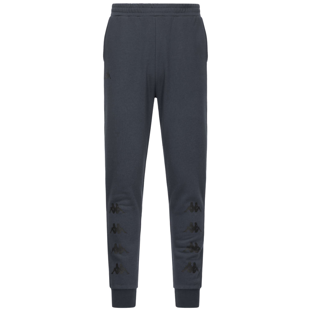 Grey Men's Slim Fit Sport Trousers in Brushed Fleece 02
