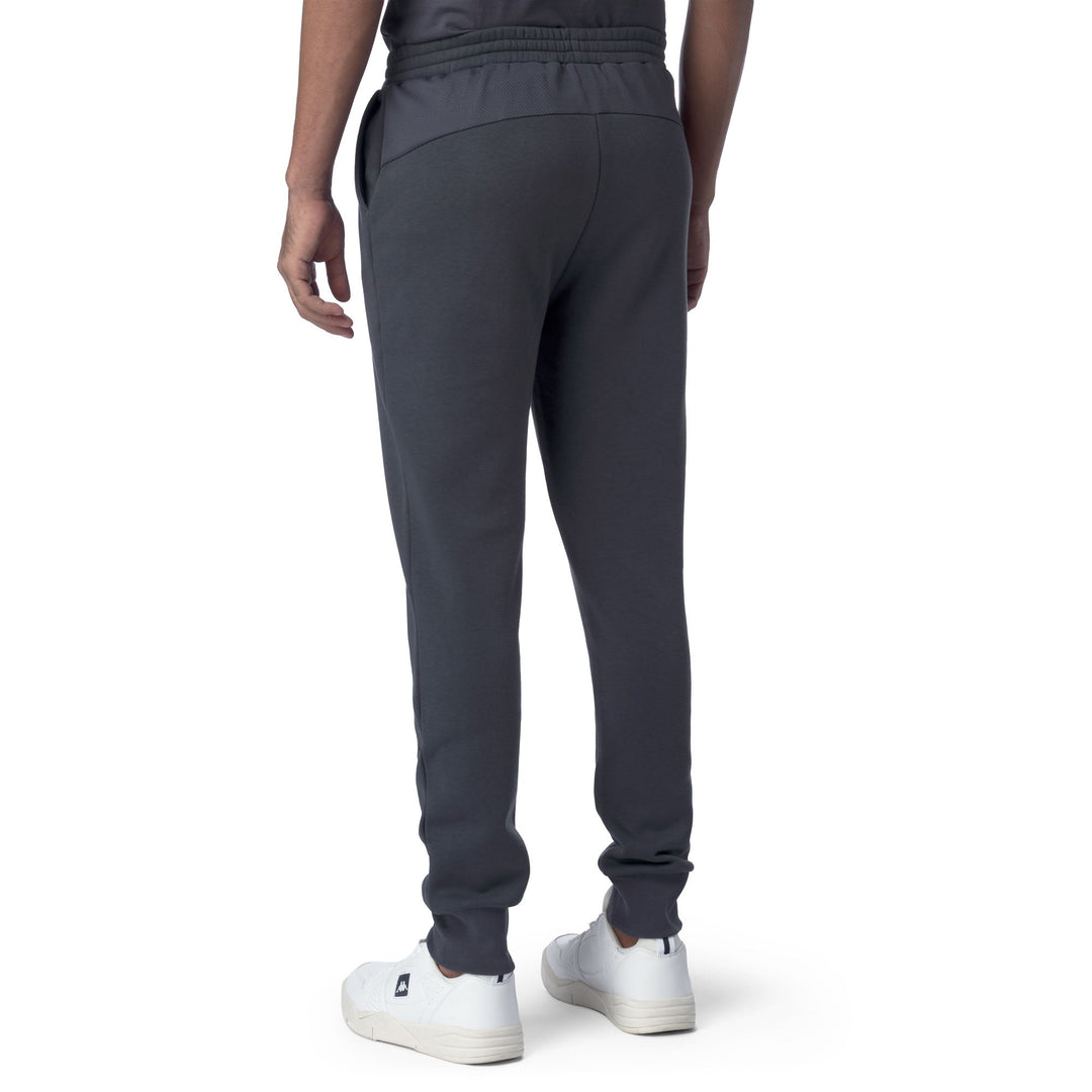 Grey Men's Slim Fit Sport Trousers in Brushed Fleece main