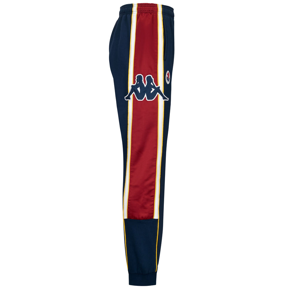 Blue Men's Genoa Football Trousers in Brushed Fleece 02