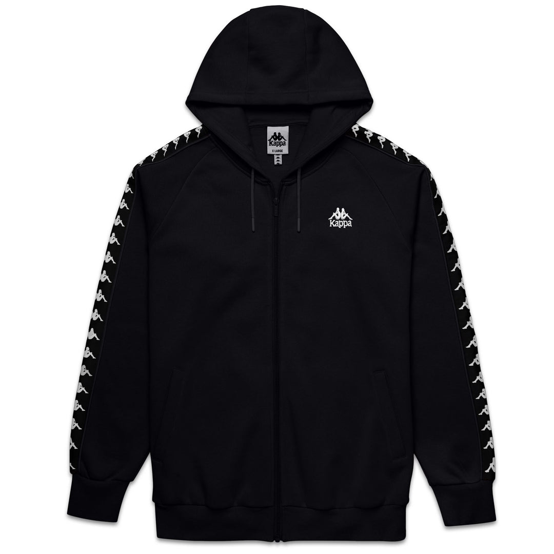 222 BANDA ZAMIN 4 - Fleece - Jacket - Man - Black-White main