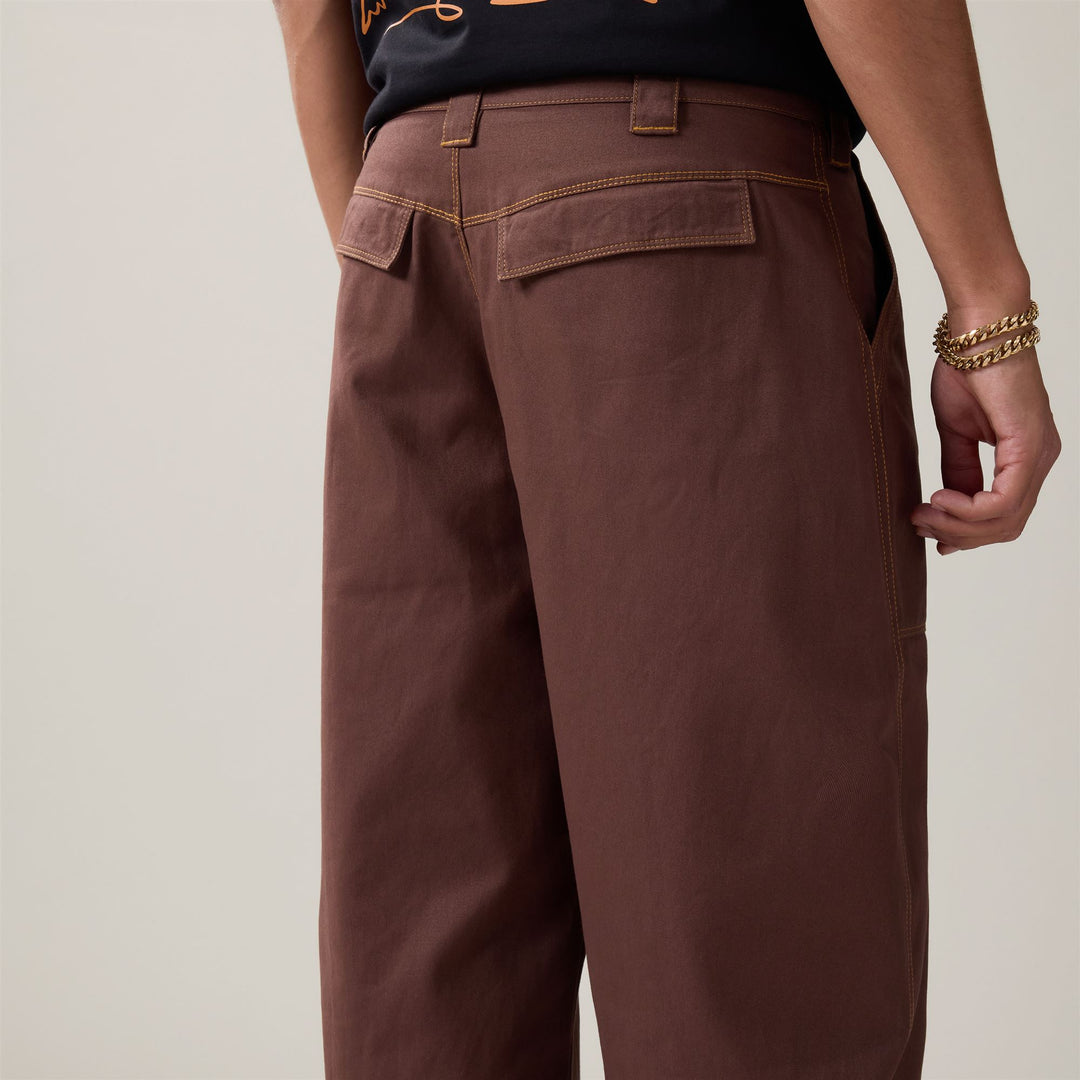 AUTHENTIC    OLIVER - Pantalon - Cargo - Homme - Brown Castagna main