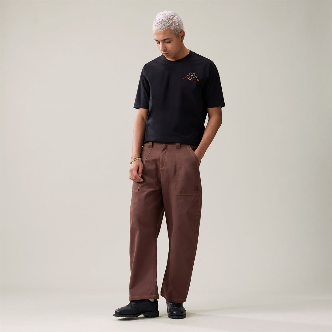 AUTHENTIC    OLIVER - Pantalon - Cargo - Homme - Brown Castagna main