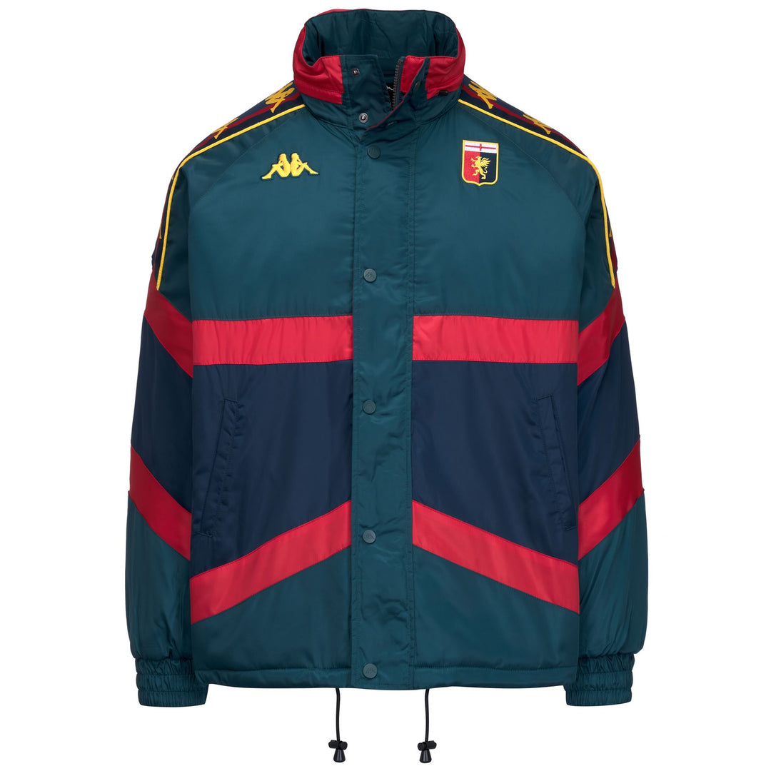 ALERMY GENOA - Jackets - Medio - Uomo - GREEN PETROL-RED BLAZE-BLUE DK-YELLOW DANDELION 01
