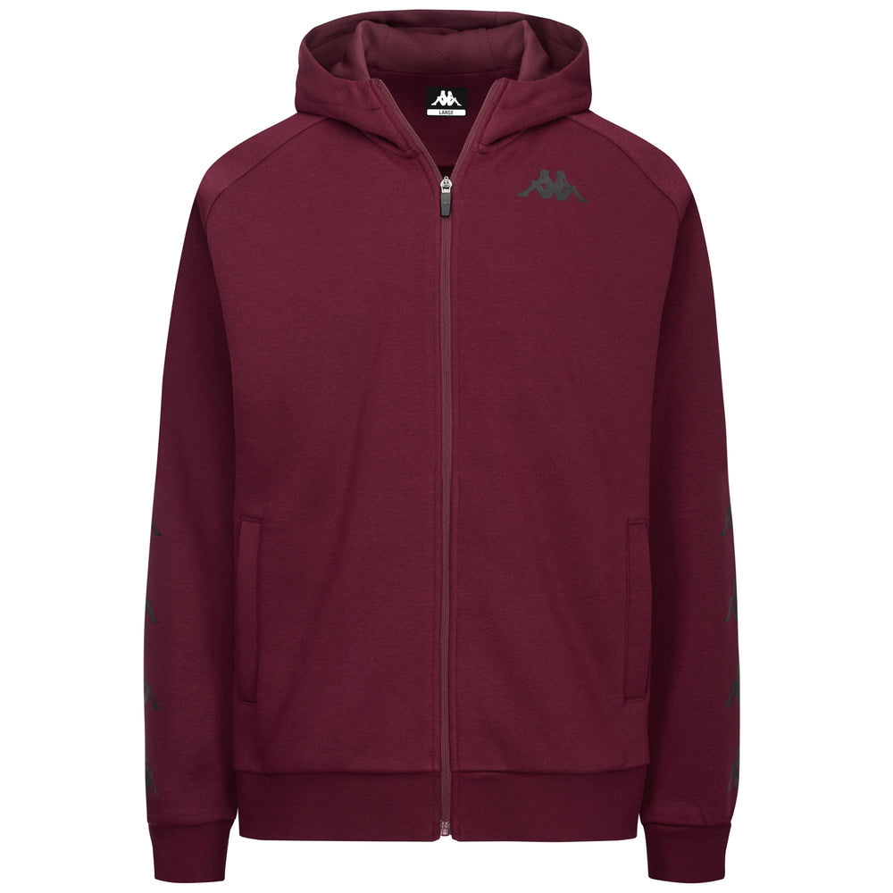 Red Men's Regular Fit Training Fleece Jumper 02