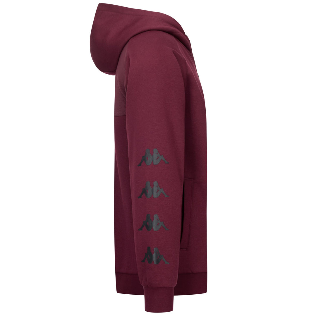 Red Men's Regular Fit Fleece Jumper for Training main