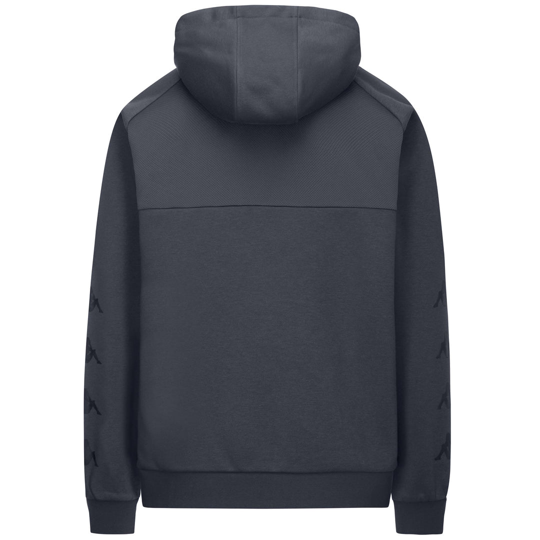 Men's Grey Regular Fit Fleece Jumper for Training main