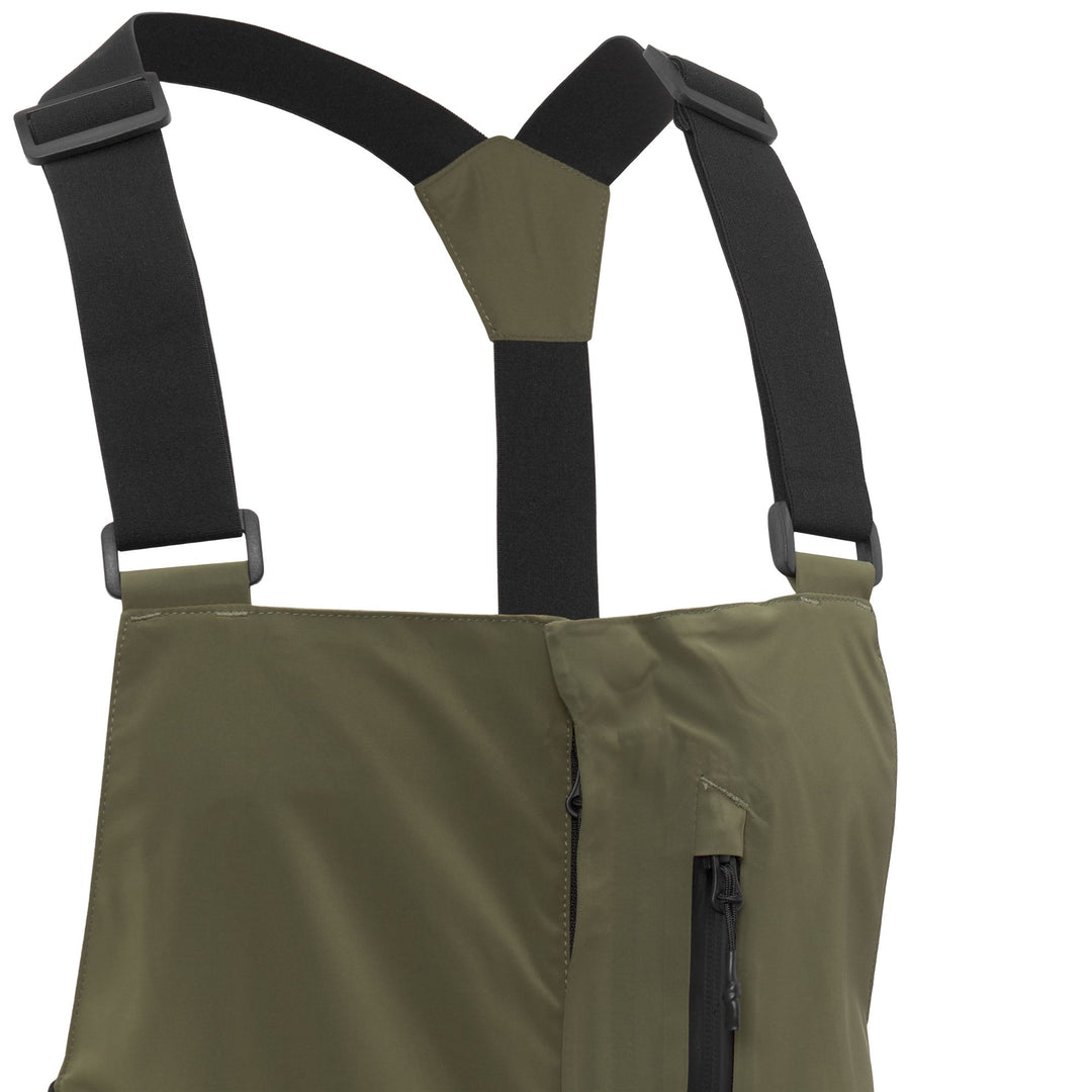 Pantalones deportivos impermeables y aislantes para hombre, color verde main