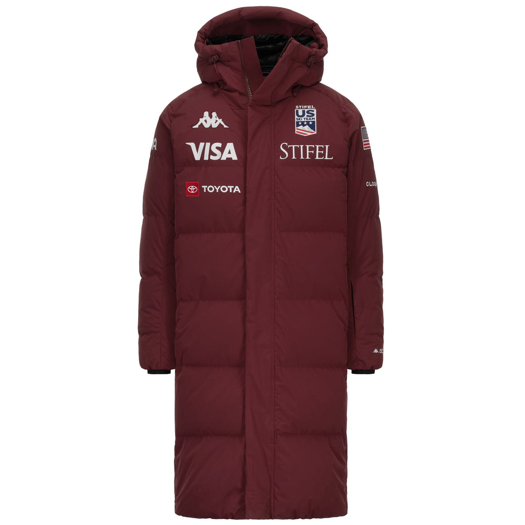 6CENTO  662B LONG US - Jackets - Long - Unisex - RED POMEGRANATE 01