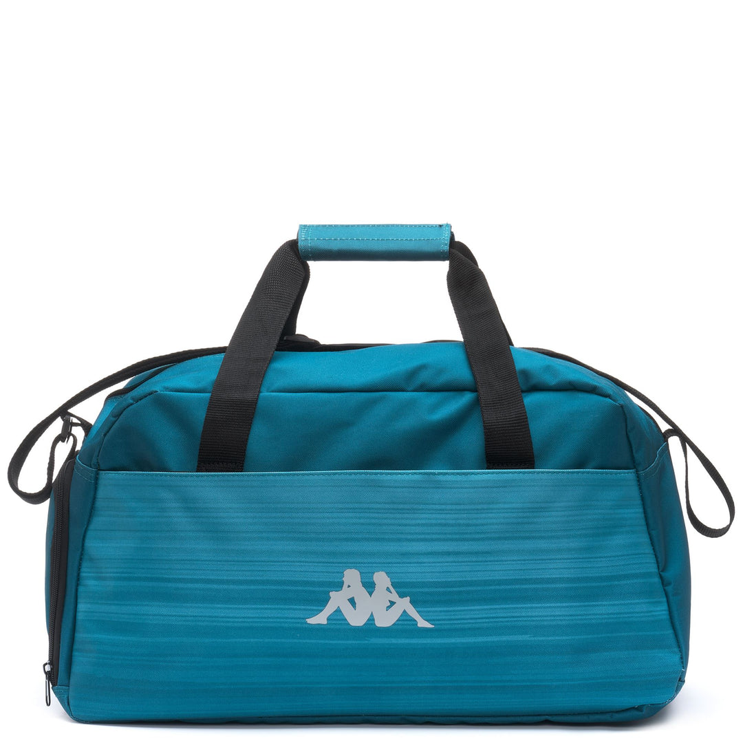 Blue Unisex ACF Fiorentina Soccer Duffle Bag in Woven Fabric 01