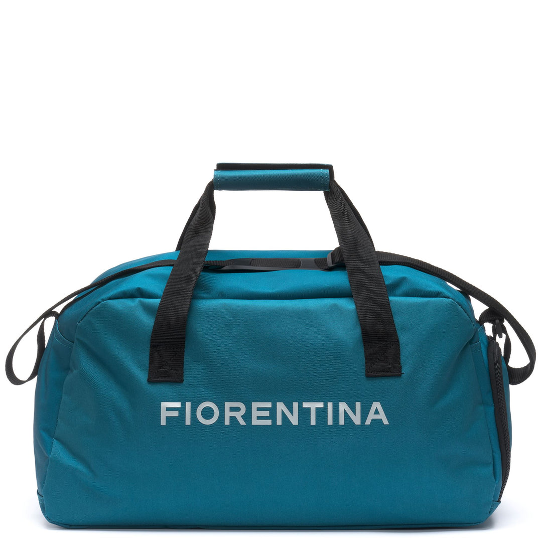 Sac de sport unisexe bleu ACF Fiorentina en tissu tissé main