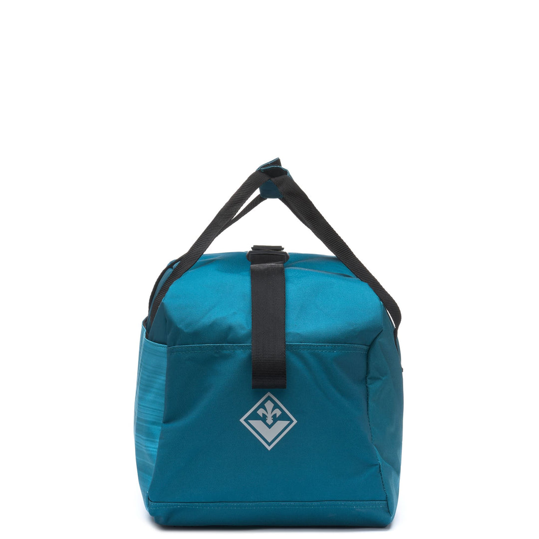 Borsone da calcio unisex ACF Fiorentina blu in tessuto intrecciato main