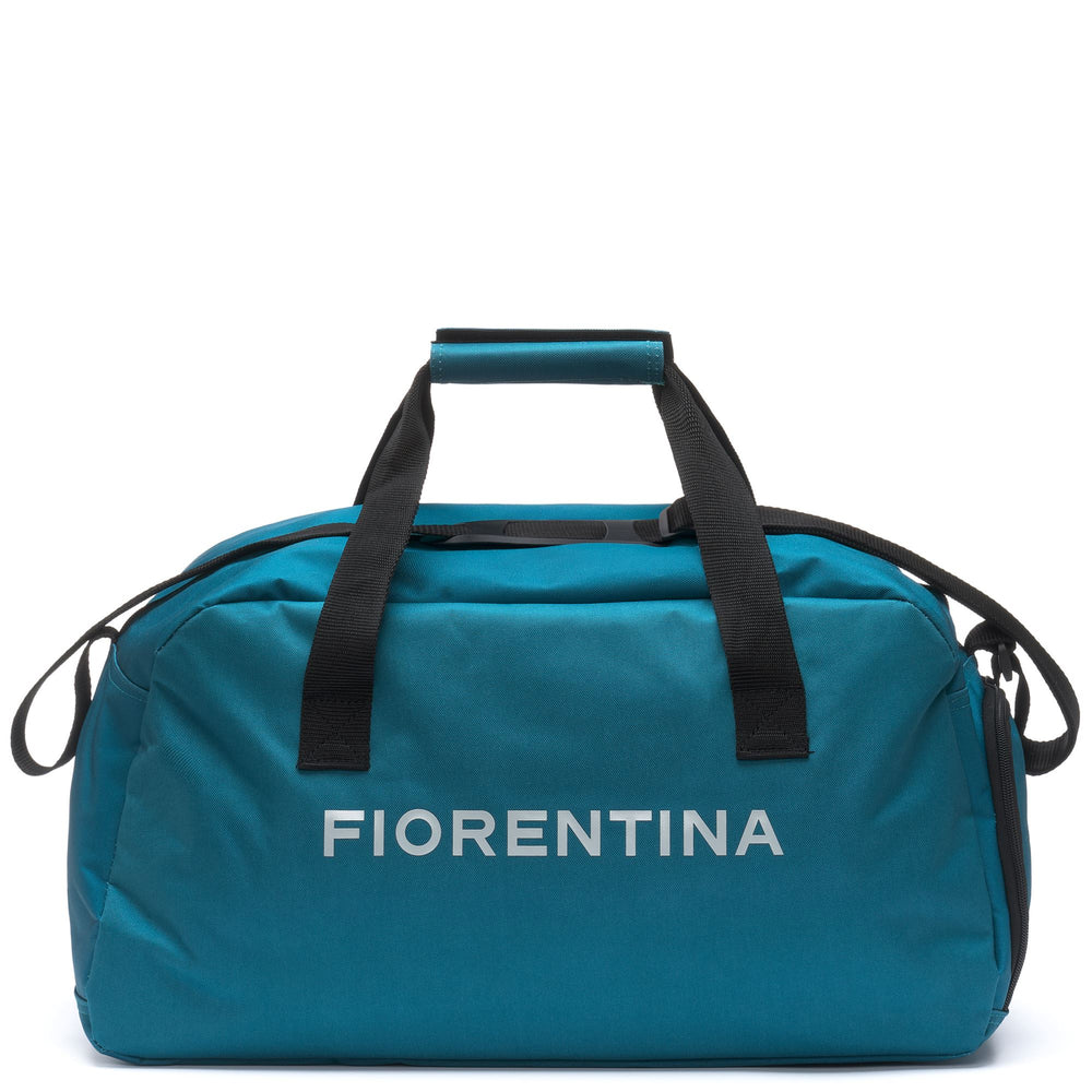 Blue Unisex ACF Fiorentina Soccer Duffle Bag in Woven Fabric 02