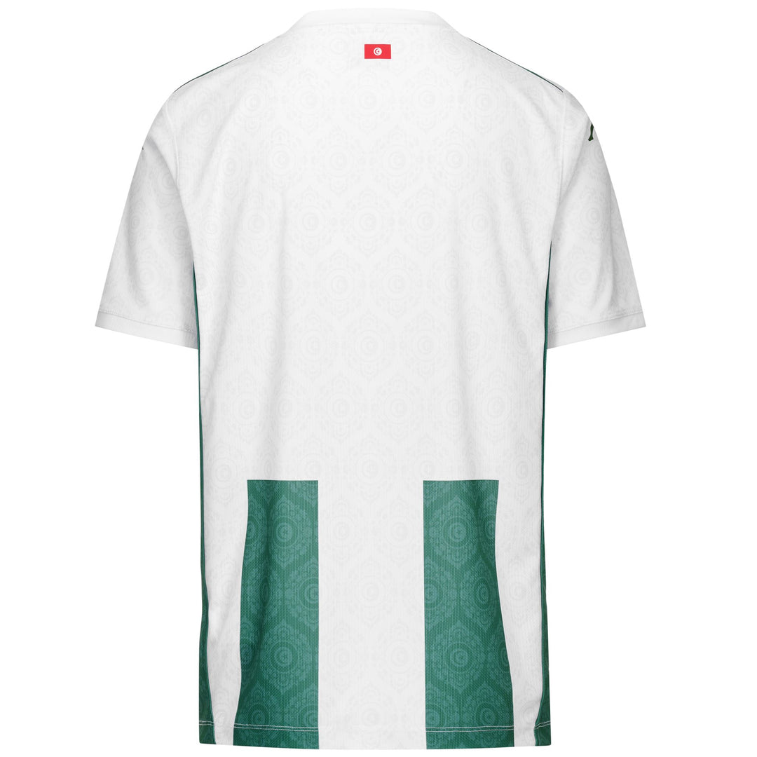 Camiseta deportiva blanca y verde para hombre con protección Hydro-Way main