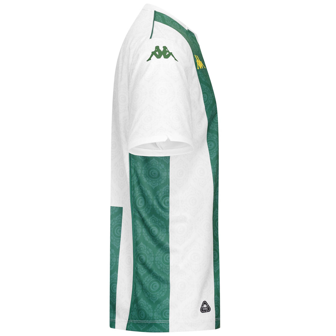 Camiseta deportiva blanca y verde para hombre con protección Hydro-Way main