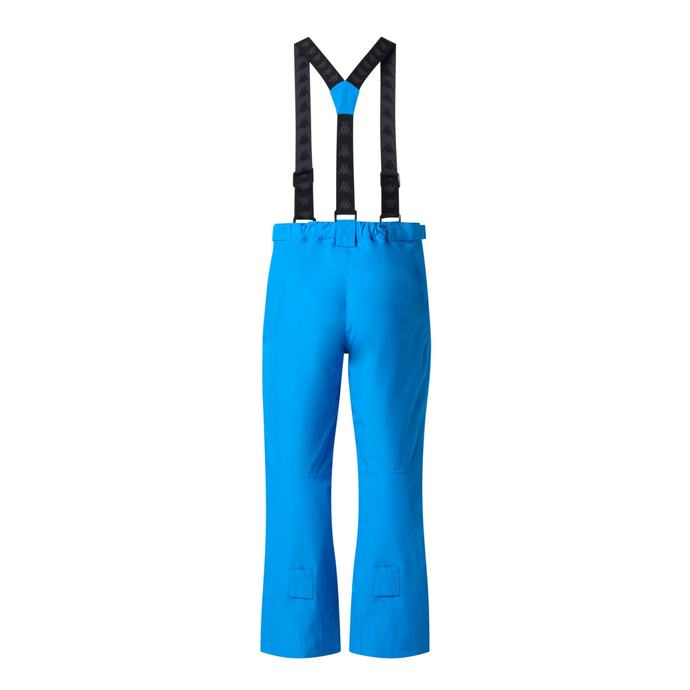 Blue Kid's Unisex Regular Fit Padded Sport Trousers with Waterproof Protection 02