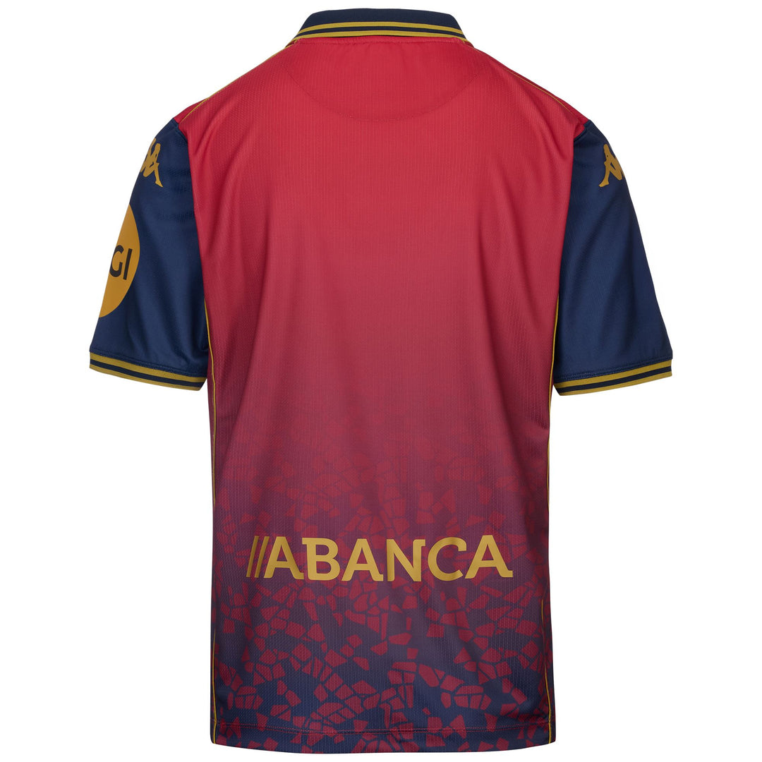 Red and Blue Men's Active Jersey Shirt with Hydro-Way Protection main