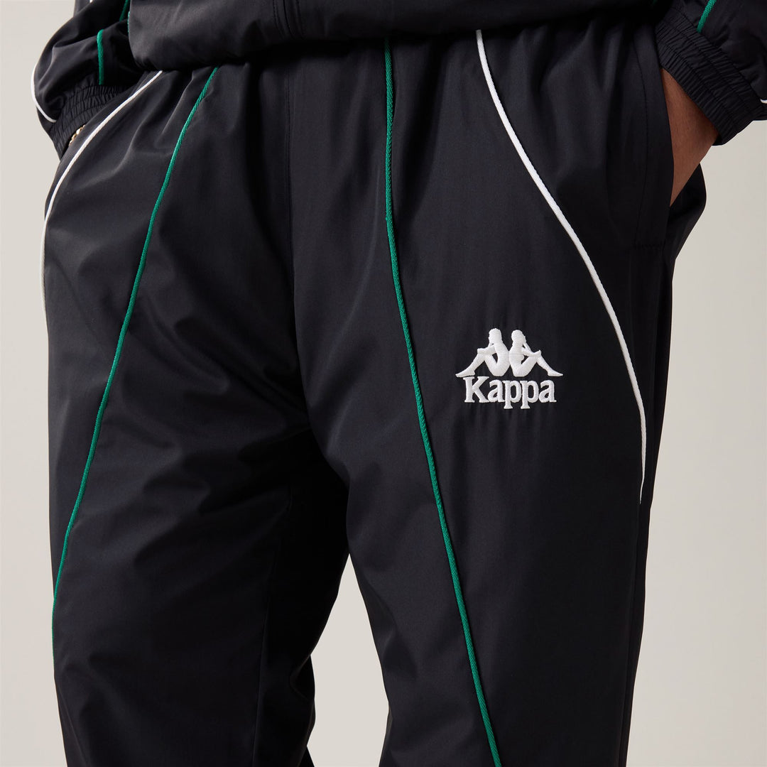 AUTHENTIC   OLPIN - Pants - Sport Trousers - Man - Black-Green Jacket main
