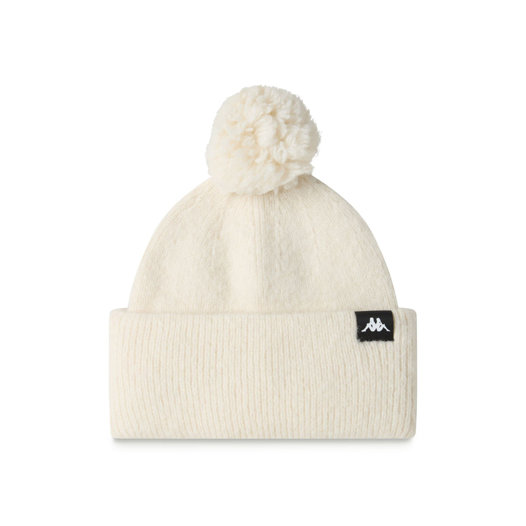 Beige Unisex Knit Hat with Polar Lining 01