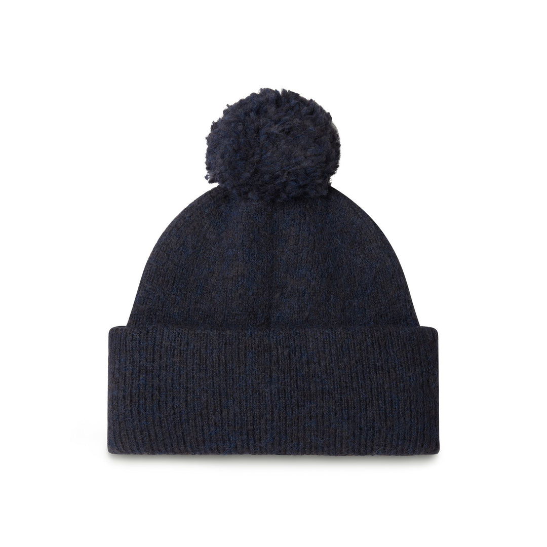 Blue Unisex Acrylic Knit Hat with Polar Lining main