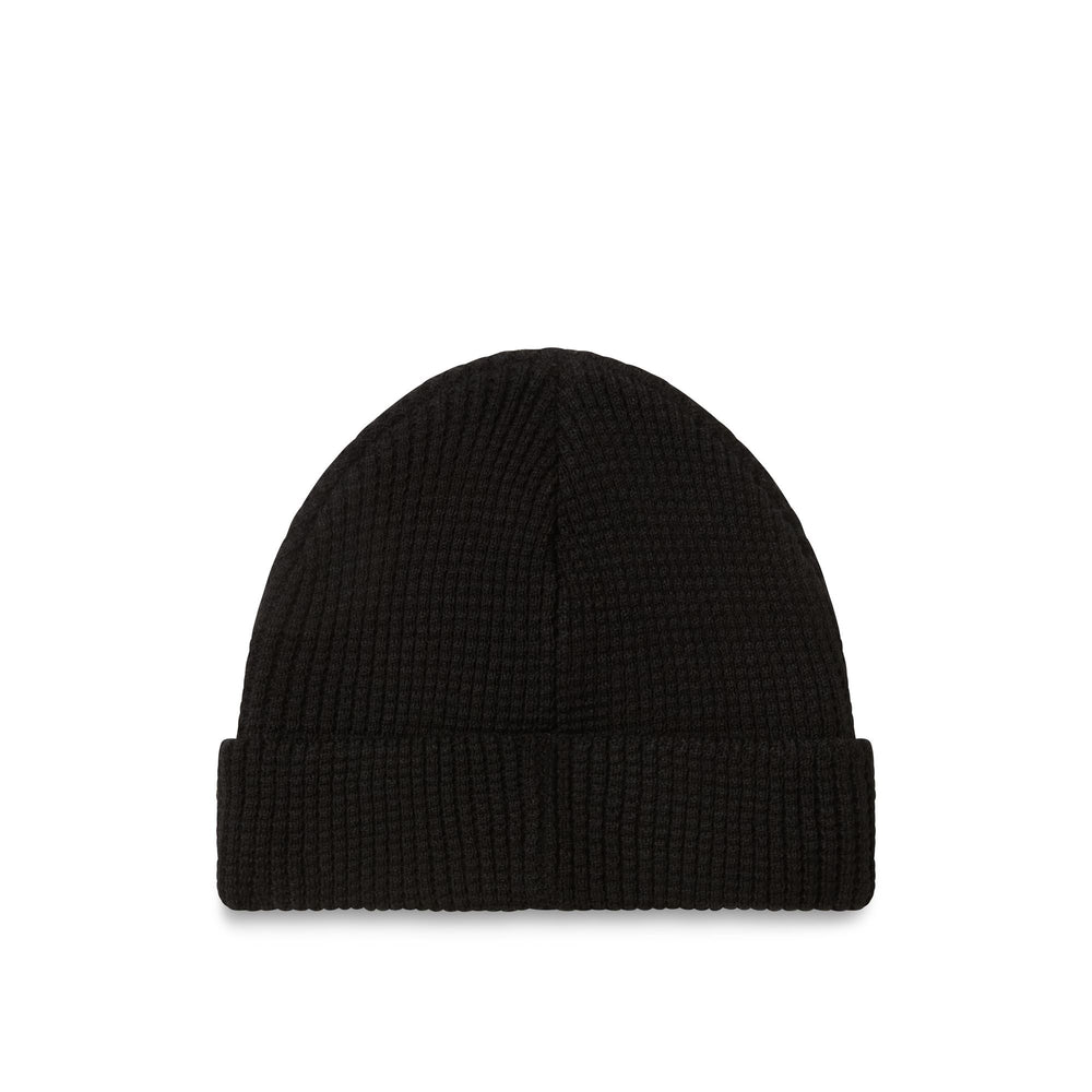 Black Unisex Sportswear Beanie Hat 02
